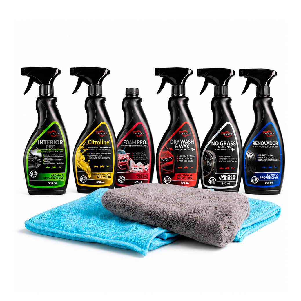 Kit Limpieza Signature - Full Lavado Profesional | REVIVE