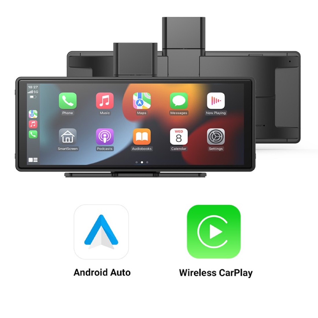Pantalla CarPlay 10,26 - Apple CarPlay y Android Auto inalámbrico (V11) 3