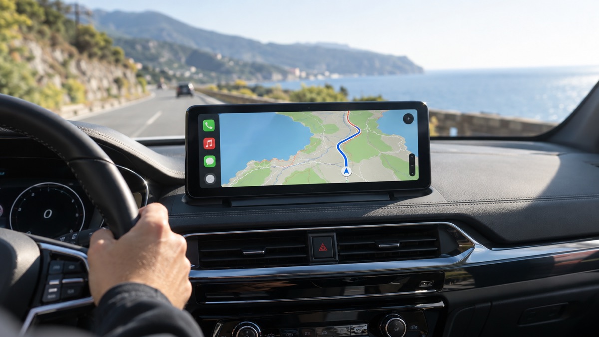 Pantalla CarPlay 10,26 - Apple CarPlay y Android Auto inalámbrico (V11) 5