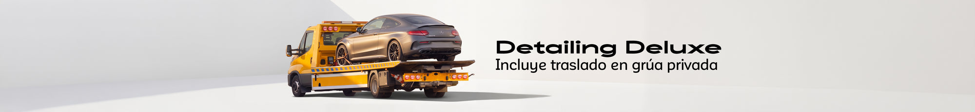 Detailing Deluxe — incluye traslado en grúa privada