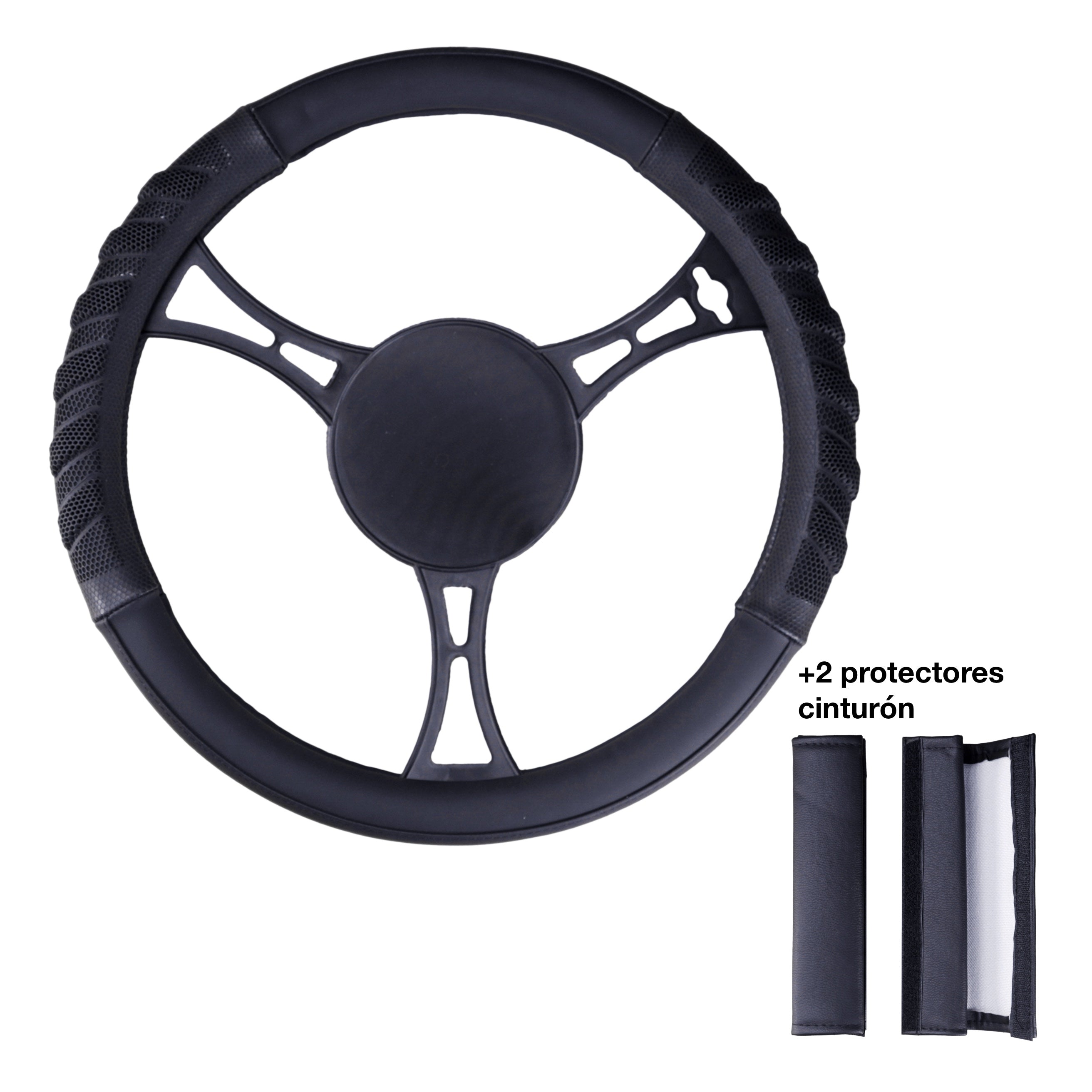 Cubre Volante Auto Cuero / Antideslizante Universal – Ajuste Perfecto 5