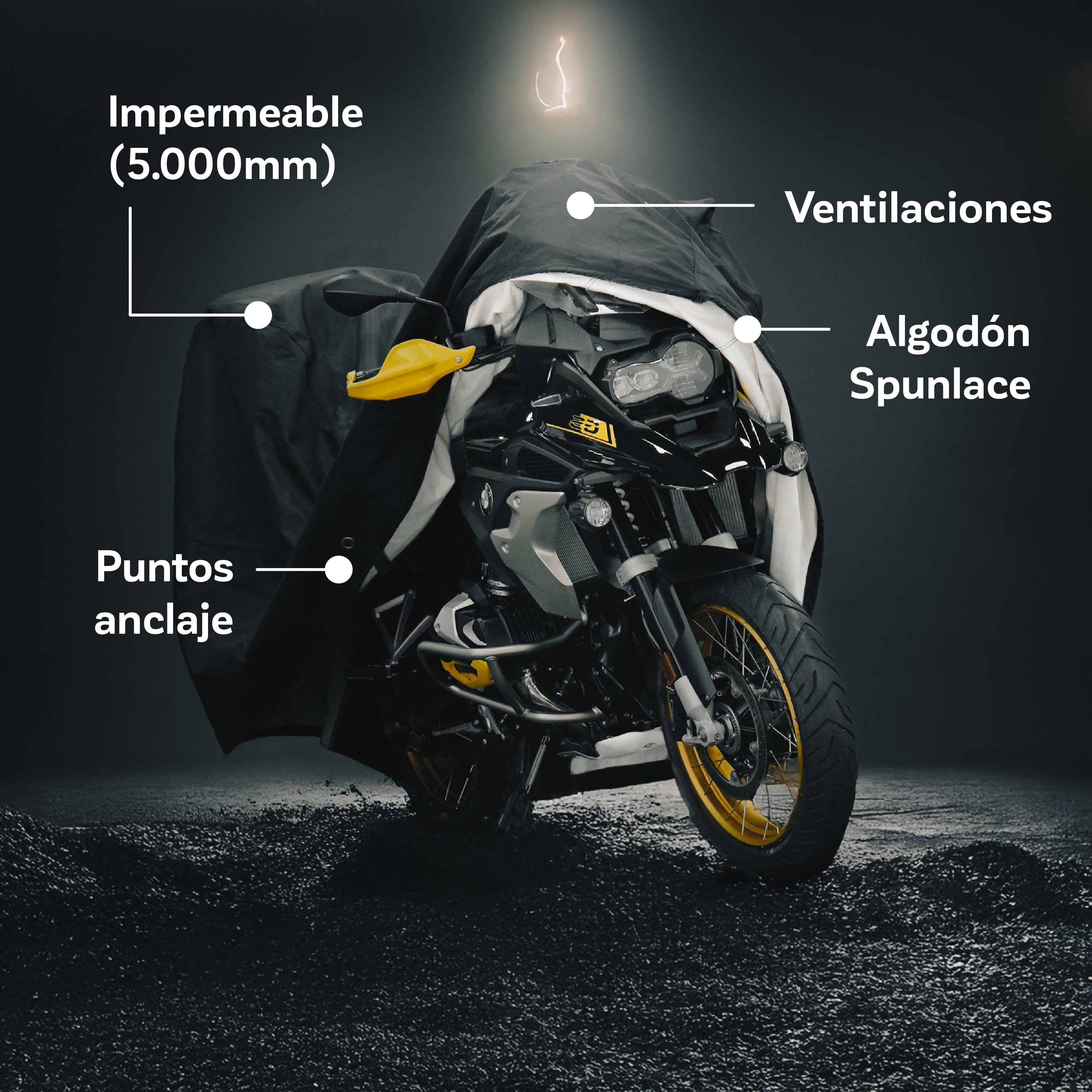 Funda para Moto Impermeable - Deluxe 5