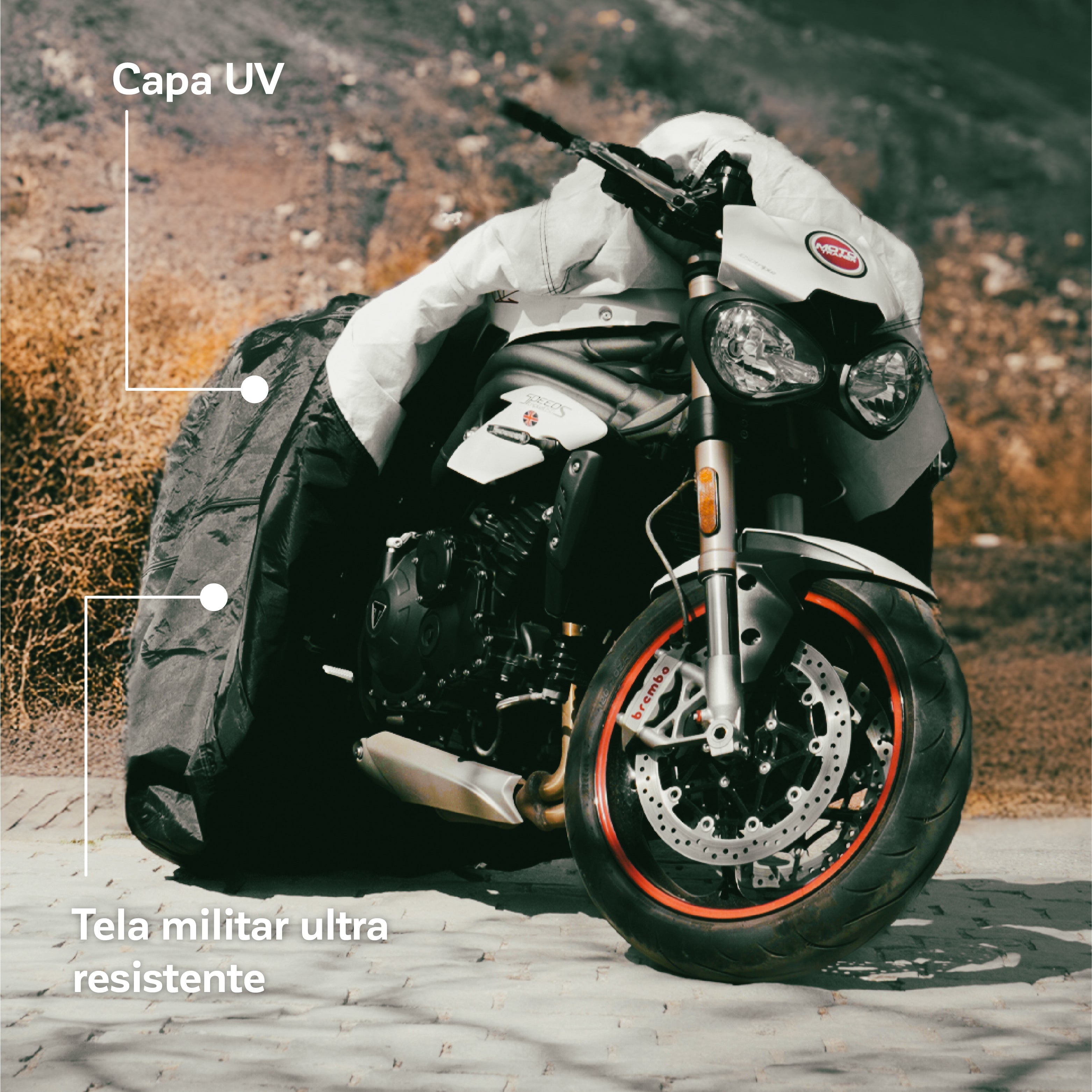 Funda para Moto Impermeable - Deluxe 6