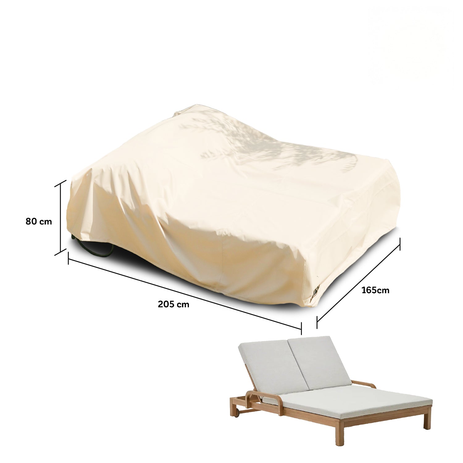 Funda para Reposera Impermeable - Protección Muebles Terraza y Jardín 7