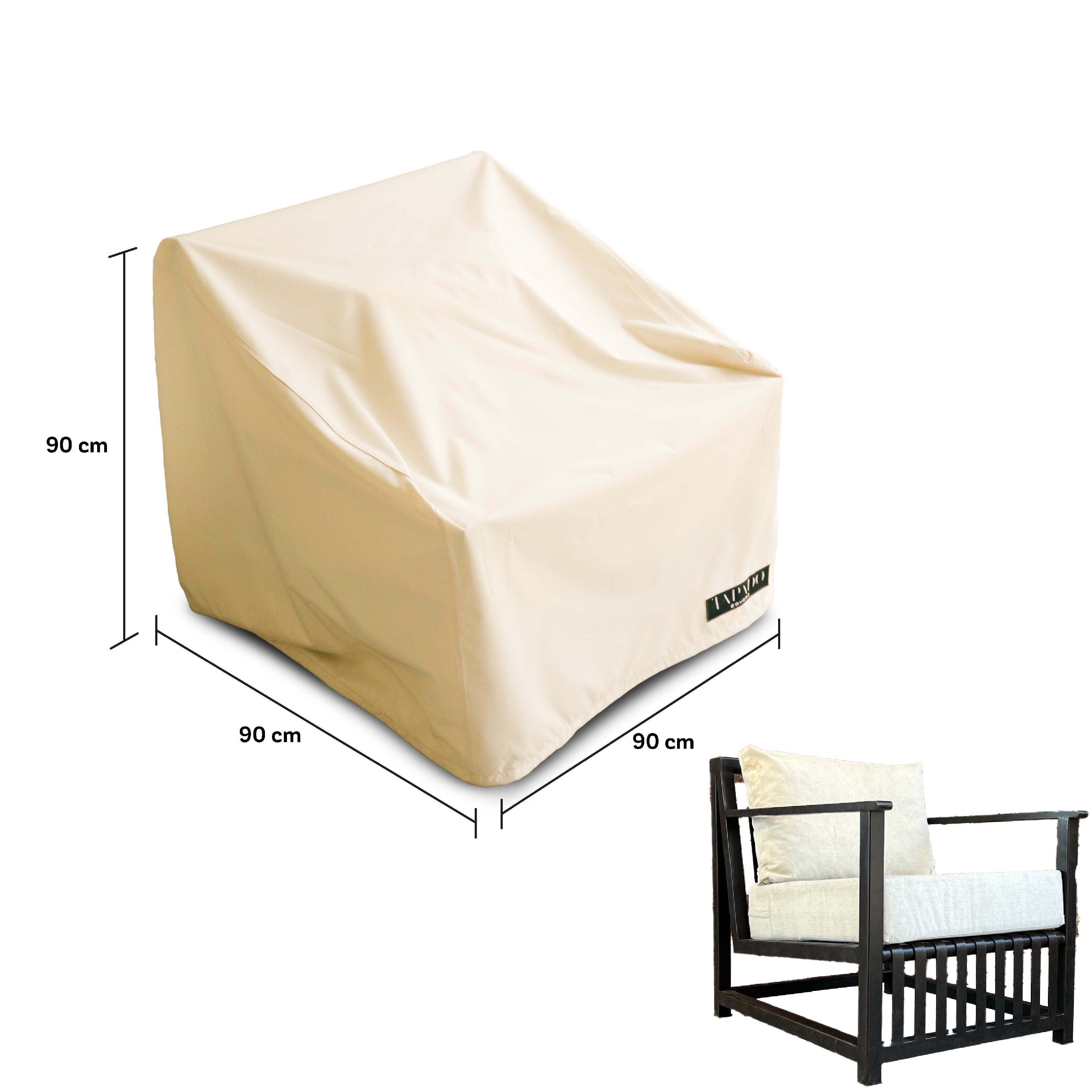 Funda para Silla y Sillón Impermeable - Protección Muebles Terraza y Jardín 7