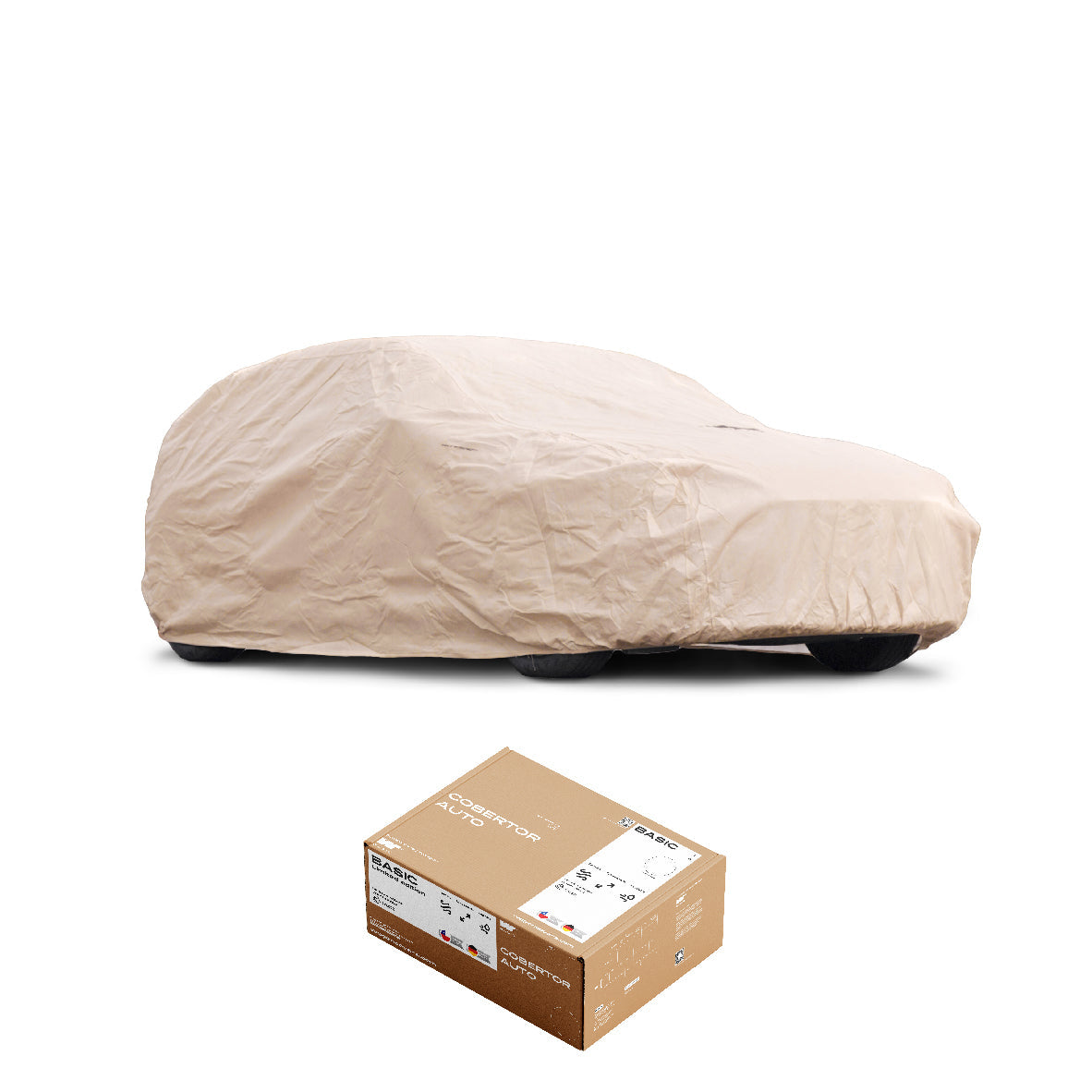 Funda Cobertor Auto Wagen Basic: Protección UV con Alta Duración