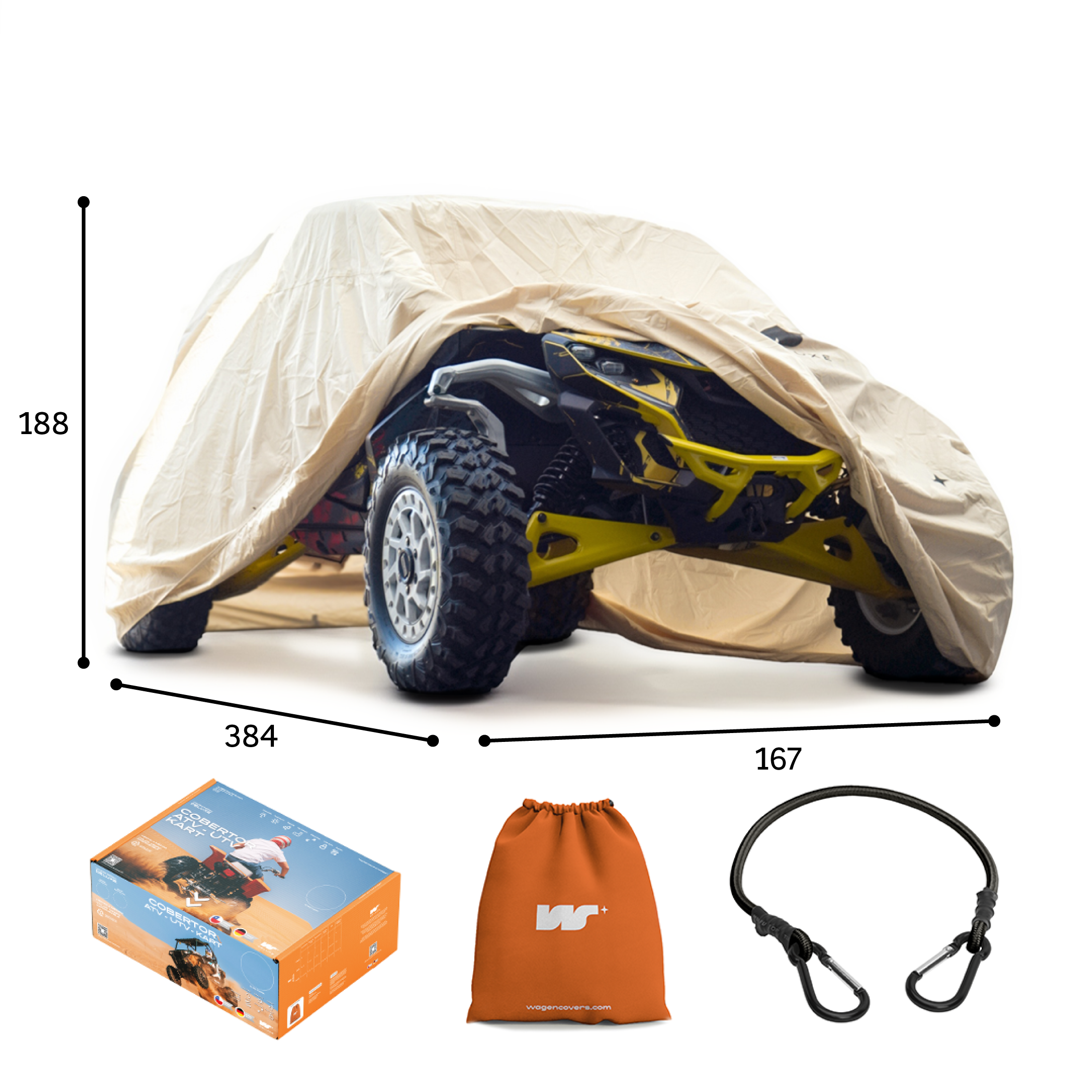Funda para UTV Buggy Impermeable - Deluxe 3