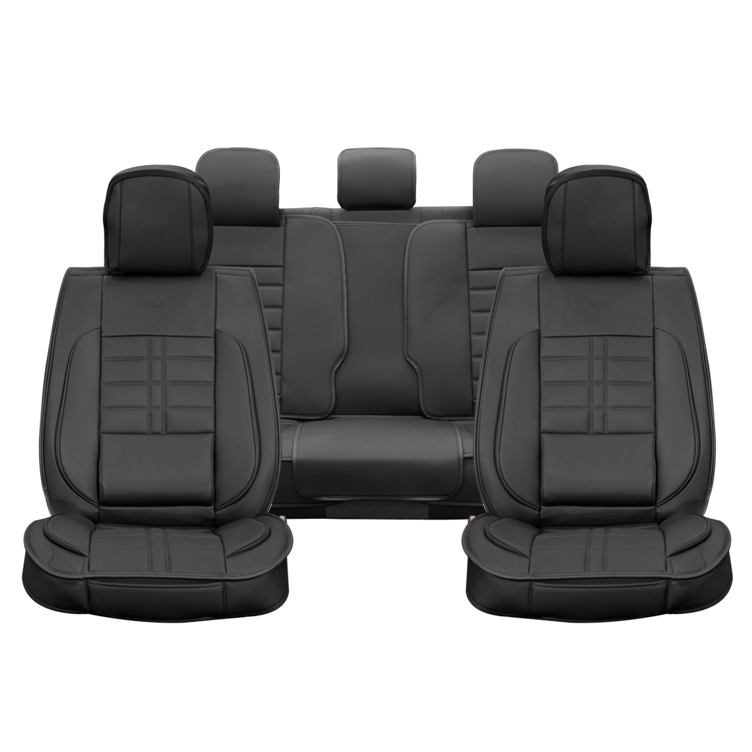 Fundas Asiento Auto Deluxe de Cuerina Adaptable 5