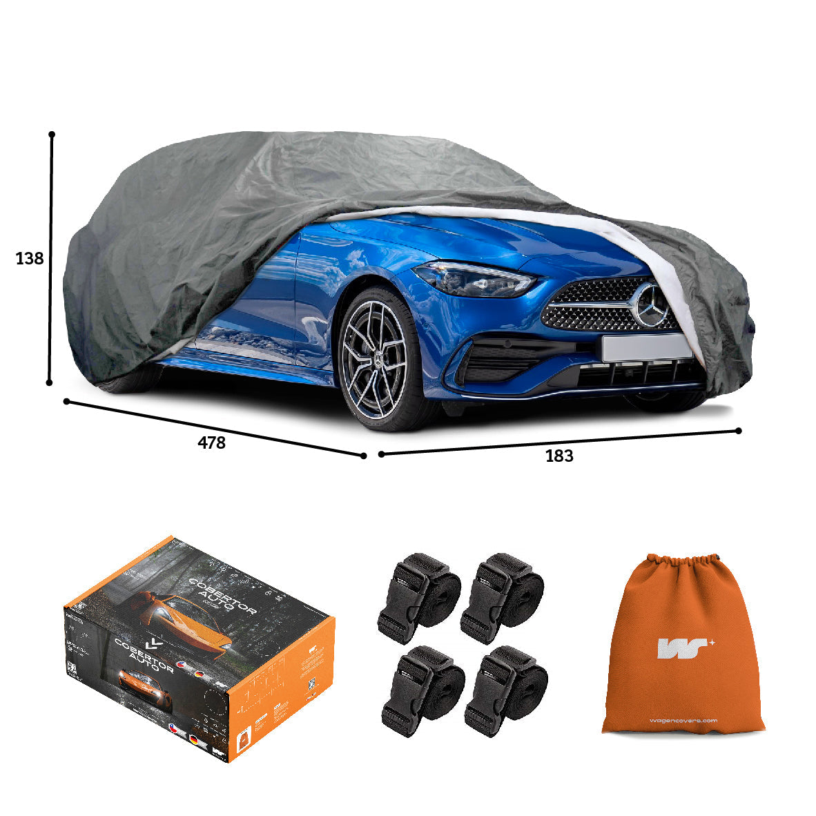Venta de temporada 40% OFF - Funda de auto Impermeable 4